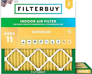 Filterbuy MERV 11 Pleated HVAC Filter